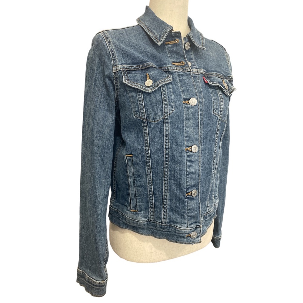 Levi’s Kids Unisex Red Tab Denim Jacket Size Kids L - Picture 2 of 7